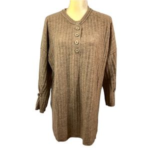 Free People Intimately Oversized Sweater Top |  Mini Dress